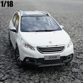 1:18 Ölçekli 2008 PEUGEOT SUV Alaşım Araba pres döküm model oyuncak Hediye Koleksiyonu İçin erkek çocuk oyuncakları Ücretsiz Kargo