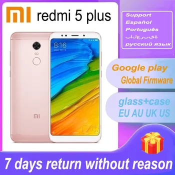 11.11 satış Redmi 5 artı cep telefonu Xiaomi 4000mah pil ejderha stok büyük promosyon Küresel sürüm