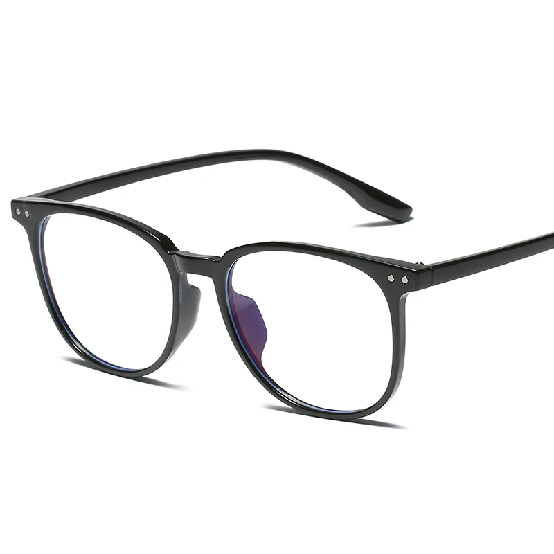 2022 Yeni Kare Kadın Erkek Bilgisayar Şeffaf Gözlük Çerçevesi Klasik Optik Anti-mavi ışık gözlük Şeffaf gözlük Gözlük Görüntü 2