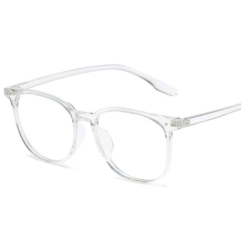 2022 Yeni Kare Kadın Erkek Bilgisayar Şeffaf Gözlük Çerçevesi Klasik Optik Anti-mavi ışık gözlük Şeffaf gözlük Gözlük Görüntü 3