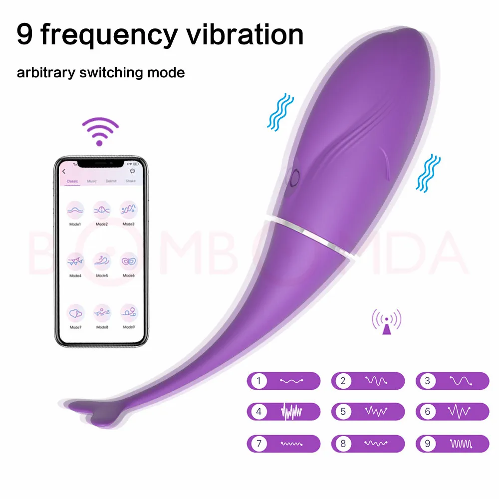 Seks Oyuncakları Vibratör Dildos Kadınlar için Akıllı Telefon APP Kablosuz Kontrol Sihirli Vibratör G Noktası Klitoris Seks oyuncakları Çift için Görüntü 1