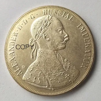 1905 Rus Altın Kaplama Veya Gümüş Kaplama Kopya paralar
