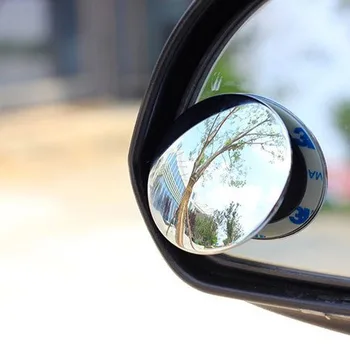 2 adet Çerçevesiz Küçük Yuvarlak Ayna Dikiz Kör Nokta Cam Ayna Infiniti FX serisi Q serisi QX serisi Coupe EX37 EX25 JX