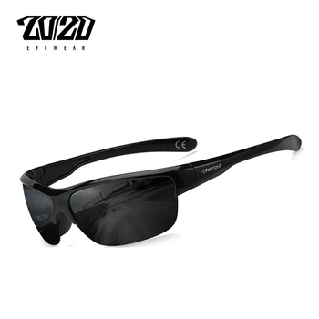20/20 Marka Tasarım Klasik Siyah Polarize Güneş Gözlüğü Erkekler Vintage Kare Lens güneş gözlüğü Erkek Sürüş Gözlük Gafas PL289