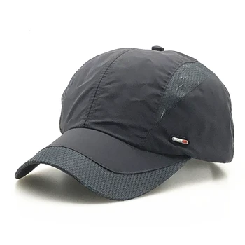 2022 Yaz Yeni Erkek Açık Spor Güneş Koruyucu beyzbol şapkası Koşu Siperliği Nefes Hızlı Kuru file şapka Gorras Chapéu