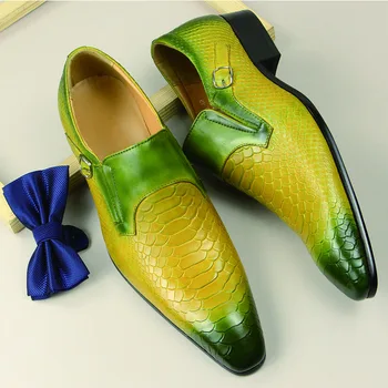 2022 yeni erkek alt deri ayakkabı orijinal tasarımcı slip-on loafer'lar günlük sokak rahat İngiliz tarzı ücretsiz kargo Kauçuk CN