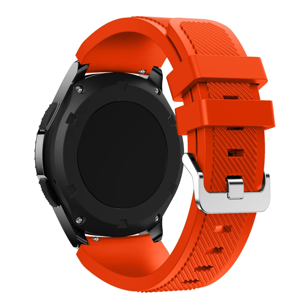22mm Watchband Silikon Bileklik Xiaomi Mİ İzle Renkli Kayış Bilezik Xiaomi Akıllı Mi İzle Renkli spor baskı correa Görüntü 2