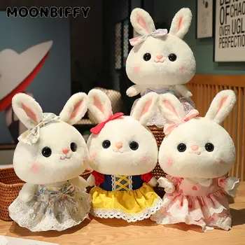 30 cm Sevimli Tavşan Etek peluş oyuncaklar Güzel Tavşan Prenses Elbise Peluş Bebek Çocuk doğum günü hediyesi Kawaii Odası Dekor