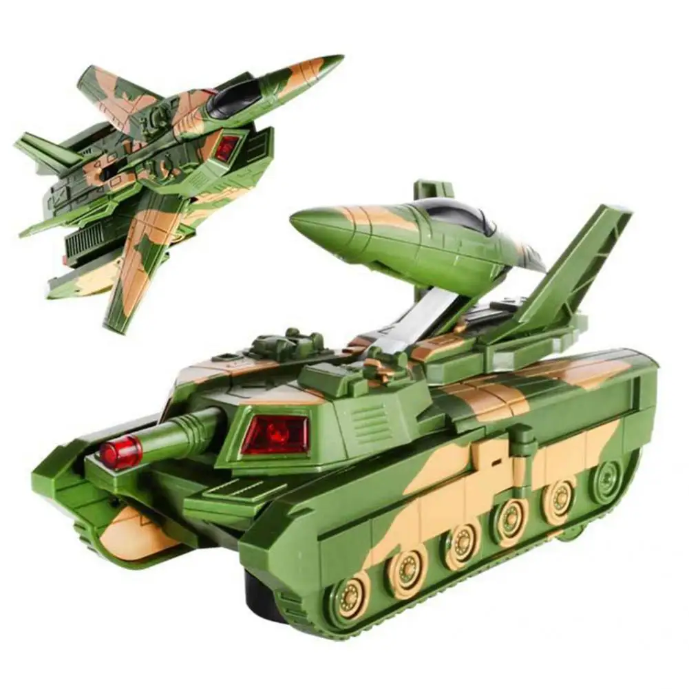 Ordu Oyuncak Evrensel Komik Pürüzsüz Kenar 2 in 1 Planör Uçak Tankı Ordu Oyuncak Açık Ordu oyuncak uçak Ordu oyuncak uçak Görüntü 2