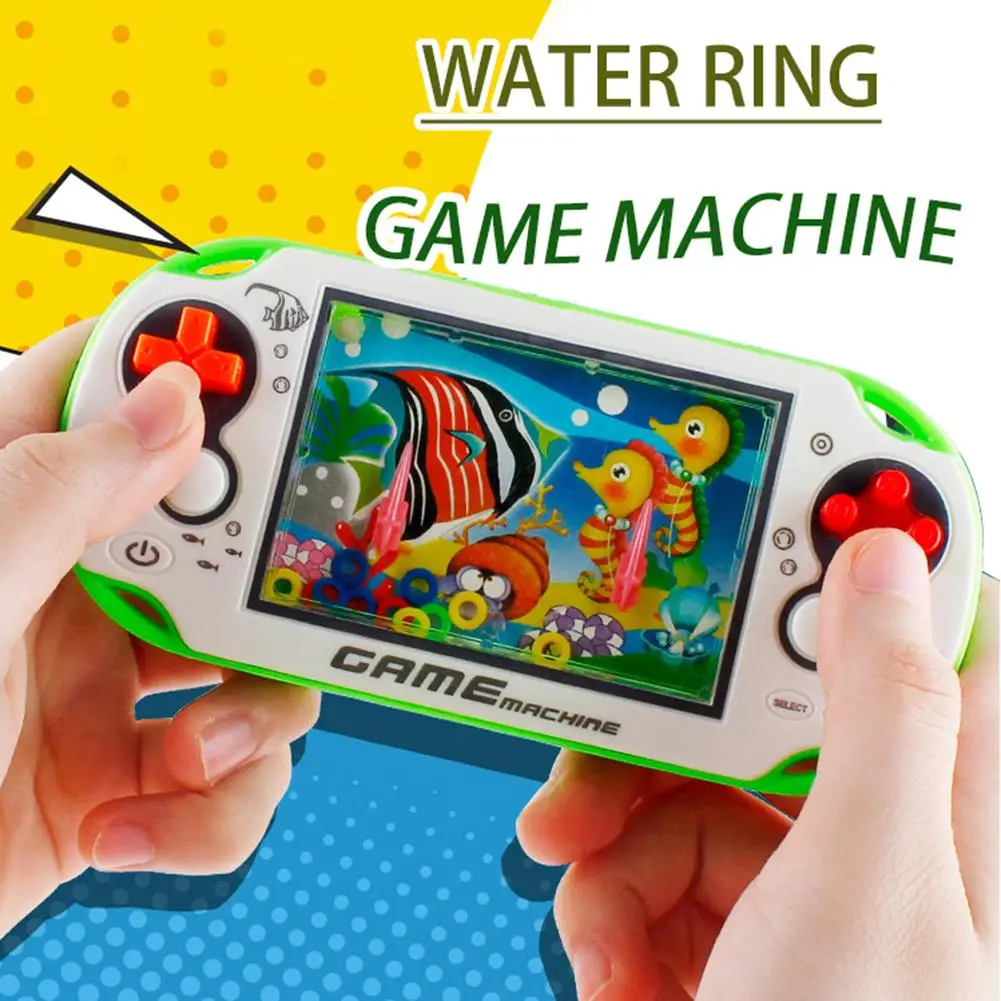 Yetiştirmek Çocuk Düşünme Yeteneği Oyuncaklar Su Halka Toss Çocuk el oyun makinesi Ebeveyn-Çocuk İnteraktif Retro Oyun Oyuncaklar Görüntü 0