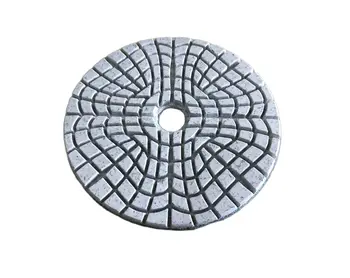 4 İnç 100mm elmas ıslak parlatma pedi esnek aşındırıcı Disk taşlama Ve temizleme İçin granit taş beton zemin Mermer