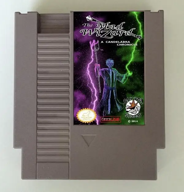 Çılgın Sihirbazı Oyun Kartuşu için NES / FC Konsolu Görüntü 0