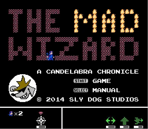 Çılgın Sihirbazı Oyun Kartuşu için NES / FC Konsolu Görüntü 1