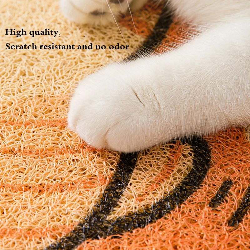 Kedi kumu matı Kedi Evi Pet Gıda Sıçrama Geçirmez Yatak Kediler için Mat kaymaz Pedleri Temiz Yıkanabilir Ev Evcil Hayvan Aksesuarları Görüntü 2