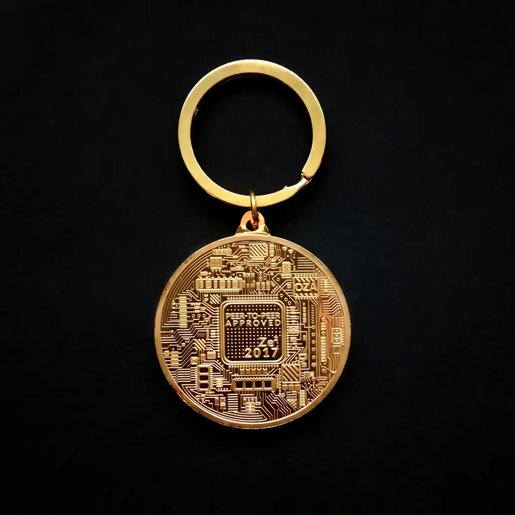 Altın Gümüş Alaşım Bitcoin BTC Anahtarlık Anahtarlık Kadın Erkek Araba Çanta Takı Dekorasyon Koleksiyon Sikke Sanat Hediye YENİ Görüntü 4