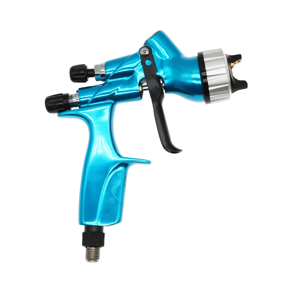 yüksek kaliteli profesyonel CV boyama tabancası 1.3 mm meme püskürtme tabancası boya tabancası su bazlı hava püskürtme tabancası Görüntü 1