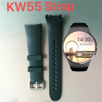 Akıllı saat kw55 kayış Orijinal Bileklik silika jel 100 % orijinal kayış silikon bilezik kablosu akıllı saat KW55