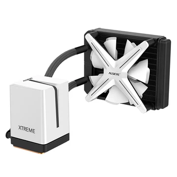 ALSEYE XTREME serisi AIO sıvı soğutucu X120 Ayarlanabilir RGB aydınlatma LGA 775/115x/1366/2011/AM2 / AM3 / AM4