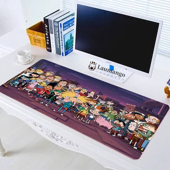 Anime hey arnold Bilgisayar Mouse Pad Oyun Mousead Büyük Mousepad Gamer XL Fare Halı sümen Laptop Klavye Pedi Mini PC