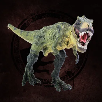 Dinozor Modeli Katı Plastik Tyrannosaurus Rex Dinozor Oyuncak Simülasyon Hayvan Modeli Bilim ve Eğitim Figürü masa dekoru Hediye