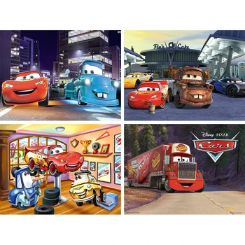 Disney Pixar Elmas Boyama Yeni Gelenler Arabalar Karikatür Tam Matkap McQueen ve Malzeme Hobi Sanat Seti 5D DIY Mozaik Kitleri Ev dekor