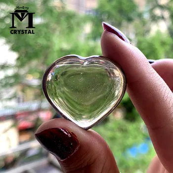Doğal Dumanlı Kuvars Aşk Kalp Şekli Kristal Mineraller Aşk Numune Taş Taş Kuvars Sarkaç Reiki Çakra Takı