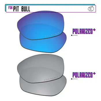 EZReplace için Polarize Yedek Lensler-Oakley Pit Bull Güneş Gözlüğü-Efendim P Artı-BluePPlus