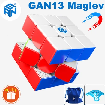 GAN13 M Manyetik 3×3 Maglev UV Sihirli Küp 3x3 GAN 13 Profesyonel Rubix 3x3x3 Hız Bulmaca Fidget çocuk Oyuncakları Rubick Cubo