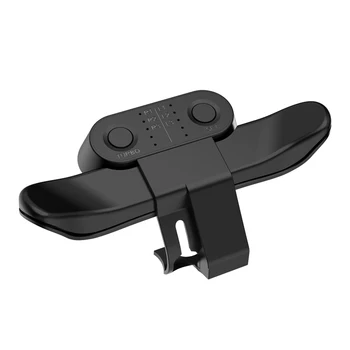 Genişletilmiş Gamepad Geri Düğmesi Eki Joystick Arka Düğme Turbo Anahtar Adaptörü PS4 Oyun Denetleyicisi Aksesuarları