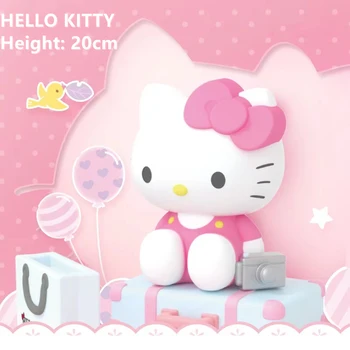Hello Kitty Sanrio peluş oyuncaklar Sevimli Kt Kedi Bebek Yumuşak Dolması Bebek Hello Kitty peluş oyuncaklar Kawaii sevgililer Günü Hediyesi Kızlar için