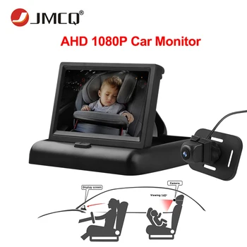 JMCQ 1080P AHD bebek izleme monitörü Kamera ile LCD Ekran Çocuklar Bebekler Çocuk Monitör Gece Görüş Video Kamera Gözetim Araba için