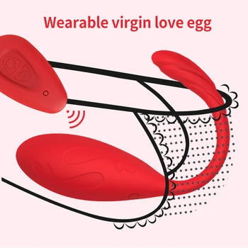 Kablosuz Titreşimli Yumurta Vibratörler Kadınlar İçin Seks Oyuncakları IPX7 Su Geçirmez G Noktaları Stimülatörü Vajinal Topları Ben Wa Kegel Topu Vibratörler