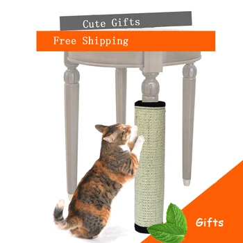 kedi tırmalama sütunu Doğal sisal Mat oyuncak kediler için catnip kulesi tırmanma ağacı Kedi tırmalama sütunu kurulu Koruma mobilya Ayak