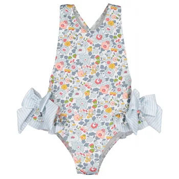 Kızlar Mayo 2022 Amoi Bebek Tek Parça Sling Baskı Sevimli Plaj Bikini Mayo Bebek Kız Mayolar 2-7Y biquini infantil menina