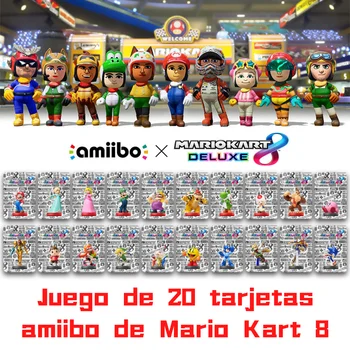 Mario Odyssey Mario Yarış 8 Bağlantı Kartı anahtarı NFC Kart AMİİBO