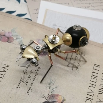 Mekanik böcek steampunk yaratıcı karıncalar el yapımı küçük el sanatları süsler
