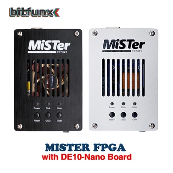 MiSTer FPGA Önceden Yapılandırılmış Demetleri 128M RAM IO Kurulu USB Hub ile Alüminyum Kasa Çoklu Platform Oyun SNES / Gameboy / Astrocade