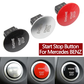 Motor Ateşleme Tek Tıklama Start Stop Butonu Anahtarsız basmalı düğme Mercedes BENZ İçin W204 W164 W205 W212 W213 W221 2215450714