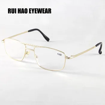 Okuma Gözlükleri Erkekler Temizle Presbiyopik Gözlükler okuma Gözlükleri Gücü +1.0 +1.5 +2.0 +2.5 +3.0 +4.0 gri oculos