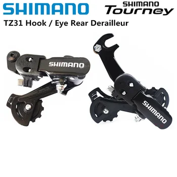 Shimano TOURNEY RD-TZ31-A-GS 6 Hız 7 Hız 18 Hız 21 Hız Kanca Ve Göz Arka Attırıcı MTB Dağ Bisikleti
