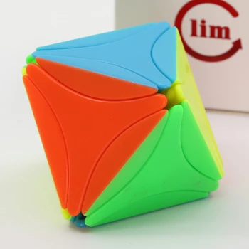 Sihirli Küp Bulmaca fs LimCube Oktahedron v2 Elmas Şekli Oktahedral Stickerless Sekiz Yüzleri Küp Profesyonel Eğitici Oyuncaklar