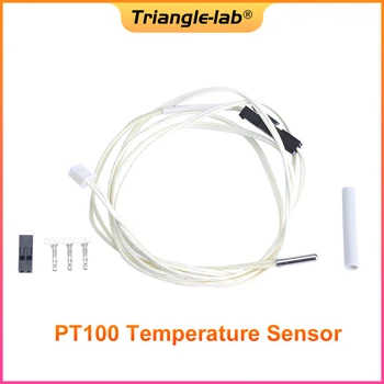 Trianglelab 3d yazıcı parçaları PT100 Sıcaklık Sensörü için yüksek sıcaklık V6 HOTEND 2017 PT100 sensörü ücretsiz kargo