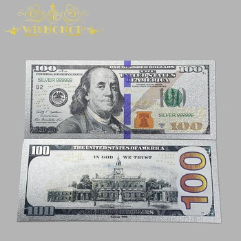 Tüm Stil Amerika 100 Dolar Banknot Yeni 100 Dolar 24 k Altın Kaplama Koleksiyonu İçin