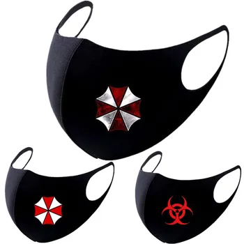 Umbrella Corporation Logosu Oyunu Cosplay Kostüm Yüz Maskesi Toz Geçirmez Yetişkin Maskeleri Yıkanabilir