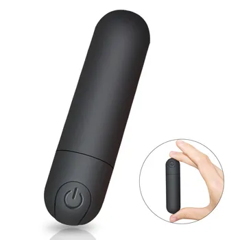 USB Şarj Edilebilir Mini kurşun vibratör 10 Hız Su Geçirmez g-spot Klitoris Stimülatörü Anal Yapay Penis Vibratör Yetişkin Seks Oyuncak kadın için