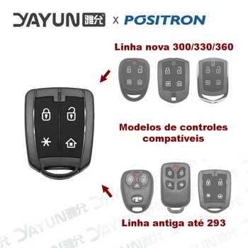 YAYUN Uzaktan Kumanda PX-42 PST Pozitron Alarm 4 Düğmeler Flex Yeni ve Eski Hattı kadar 293 300 330 360 Ücretsiz Kargo