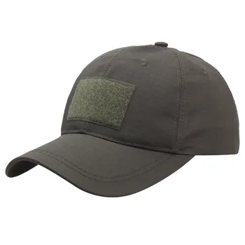 Yeni düz renk beyzbol şapkası açık güneşlik Askeri eğitim kap Askeri Fan şapka
