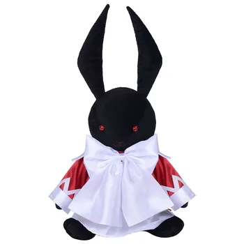 Yeni Japonya Anime Pandora Hearts Oz hiçbir Nuigurumi Siyah Tavşan Peluş Dolması Cosplay Bebek Oyuncak Çocuk Hediyeler 46 cm