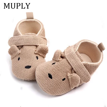 Yeni Varış Toddler Yenidoğan Bebek Erkek Kız Hayvan Beşik Ayakkabı Bebek Karikatür Yumuşak Taban kaymaz Sevimli Sıcak Hayvan Bebek Ayakkabıları
