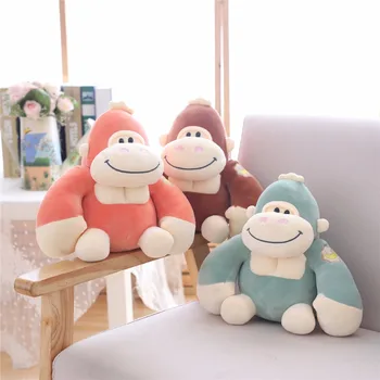 Yumuşak Peluş Simülasyon Gorilla Orangutan dolması oyuncak bebekler Bebek Çocuk Çocuk doğum günü hediyesi Ev Dükkanı Dekor